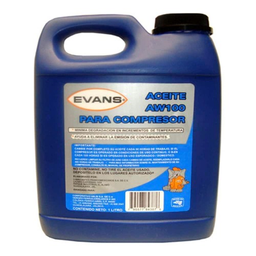 RC-AW100 ACEITE MINERAL COMPRESOR 1G EVANS