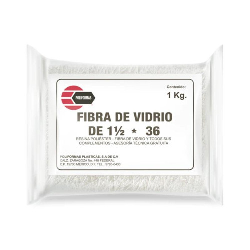 FIBRA DE VIDRIO 1 1/2 CONTENIDO 1 KG