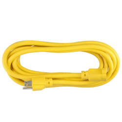 EEX30 EXTENSION ELECTRICA USO EXTRA RUDO ATERRIZADA COLOR AMARILLO, 30 M SURTEK