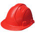 CASR CASCO DE SEGURIDAD CON AJUSTE DE INTERVALOS DE 4 PUNTOS, COLOR ROJO SURTEK